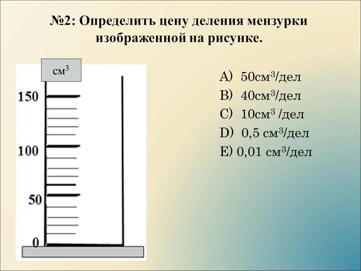 Определите цену деления шкалы измерительного цилиндра. Цена деления мензурки. Опоидидите цегу делегия мензцрки. Определите цену деления мензурки. Определите цену дилениямензурки изоброжонная на рисунке.