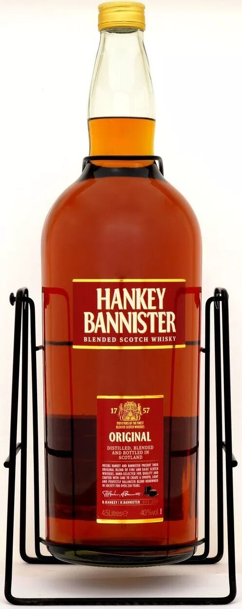 Виски Hankey Bannister Original. Ханки Баннистер 4.5 литра. Вискарь Hankey Bannister. Виски качели 4.5 литра Винлаб. Бутылка виски 5 литров