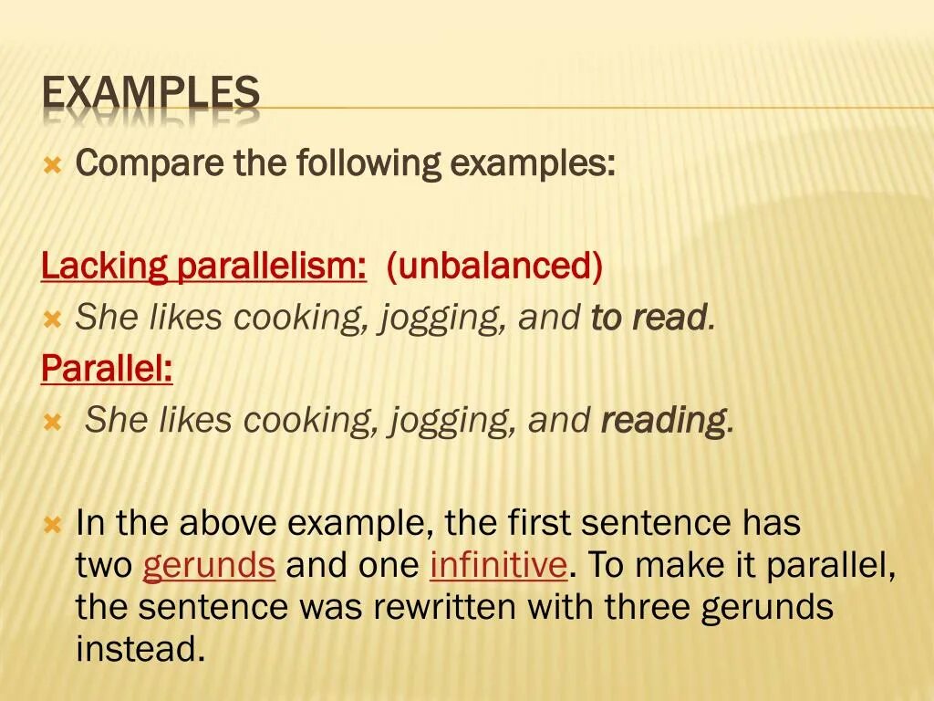 Parallel functions. Parallelism stylistic. parallel structure. parallel structure sentences. syntactic parallelism.