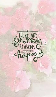 There were reasons