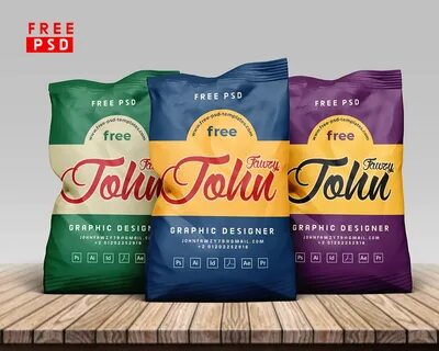 FREE PSD Food Packaging Mockup on Behance