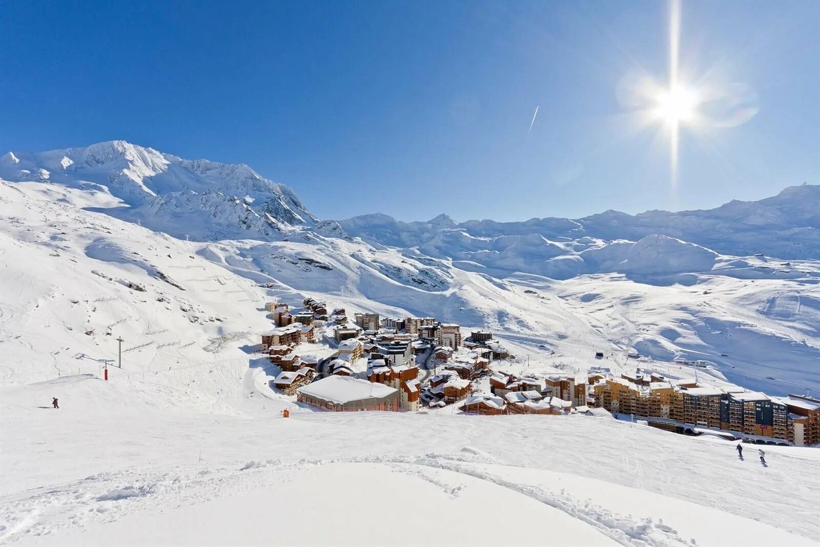 Валь торанс. Альпы Валь Торанс. Val Thorens горнолыжный. Валь Торанс Долина. Валь Торанс (Val Thorens), Франция.