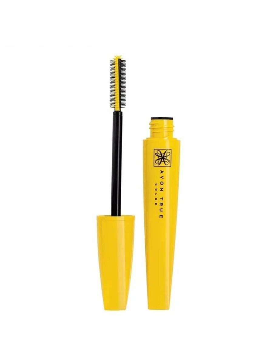 Тушь для ресниц СУПЕРДЛИНА эйвон. Тушь Avon true Colour super extend lengthening Mascara. Avon true Colour тушь. Тушь эйвон желтая.