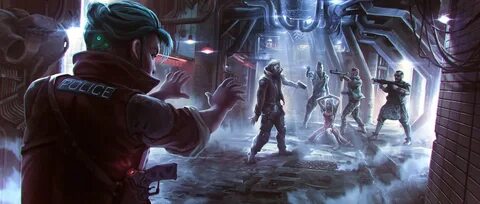 Cyberpunk setting