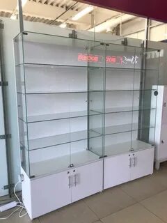 Авито витрины стеллажи
