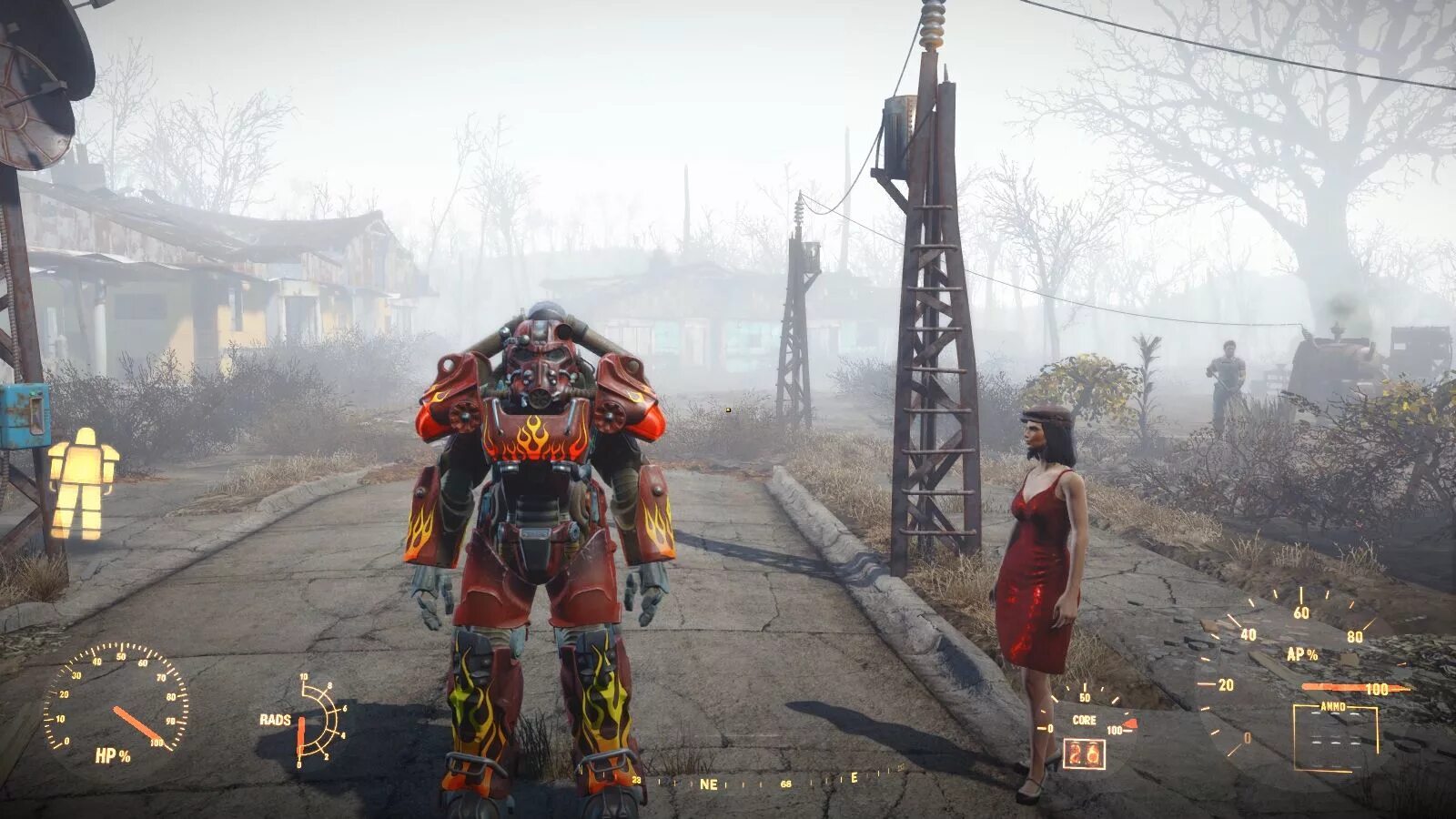 Fallout 4 settler. Хот род fallout 4.