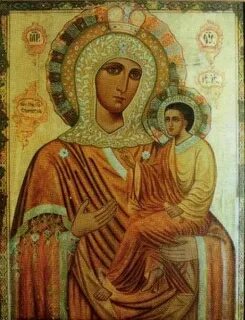 Старорусская икона божией
