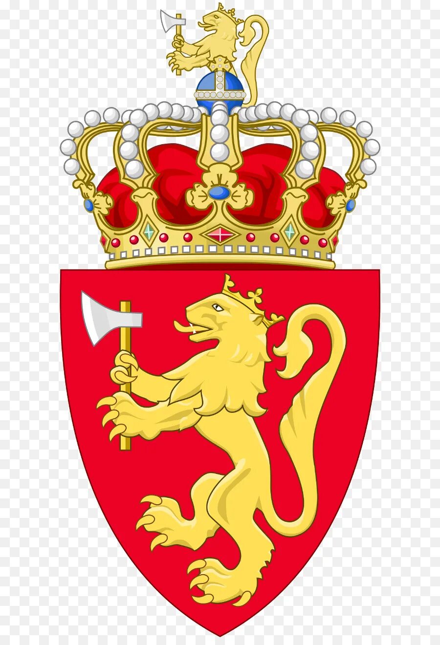Герб норвегии фото