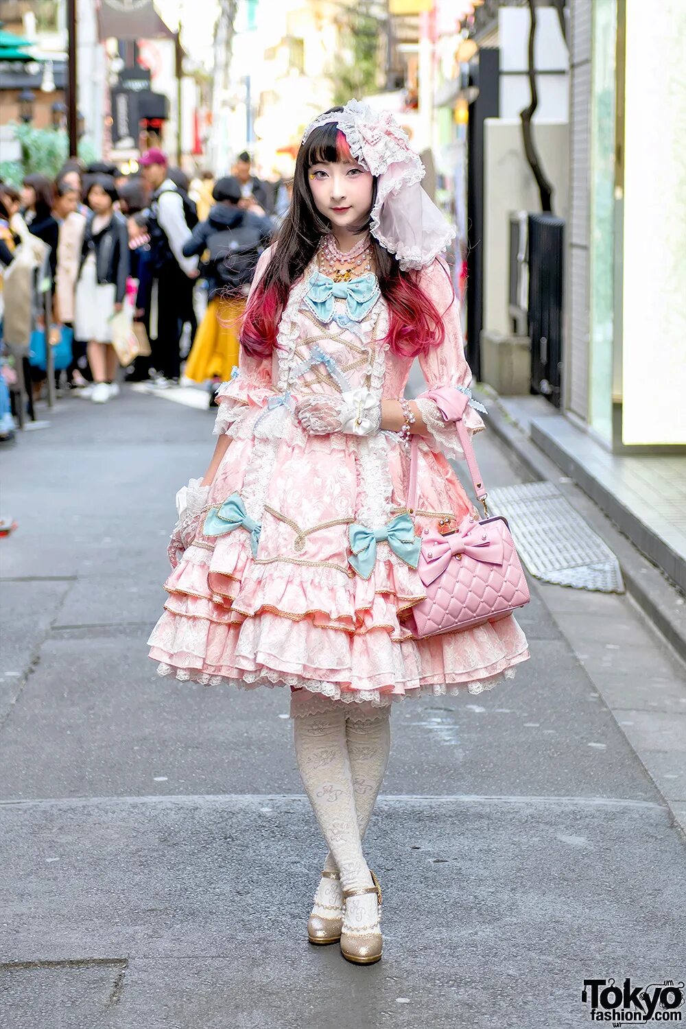 Платье в стиле Харадзюку. Японский стиль Харадзюку Готика.