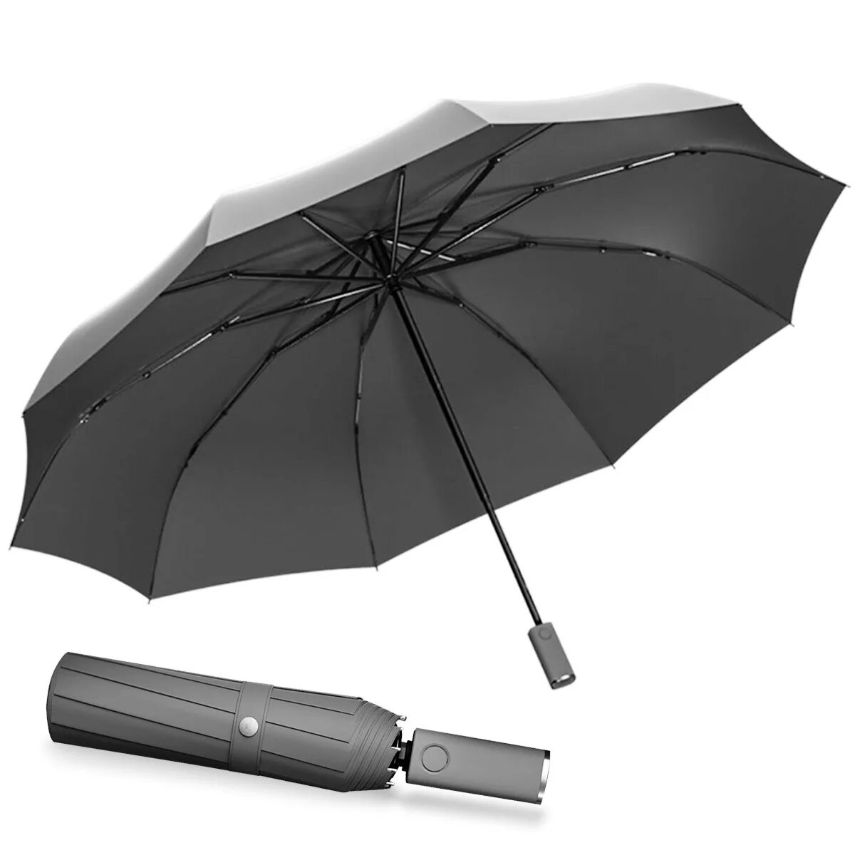 Зонт смарт 2. Зонт zuodu xiaomi. зонт xiaomi zuodu automatic umbrella. зонт xiaomi mi zuodu grey. зонт zuodu automatic umbrella led черный.