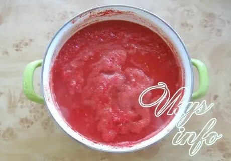 Морс из помидор