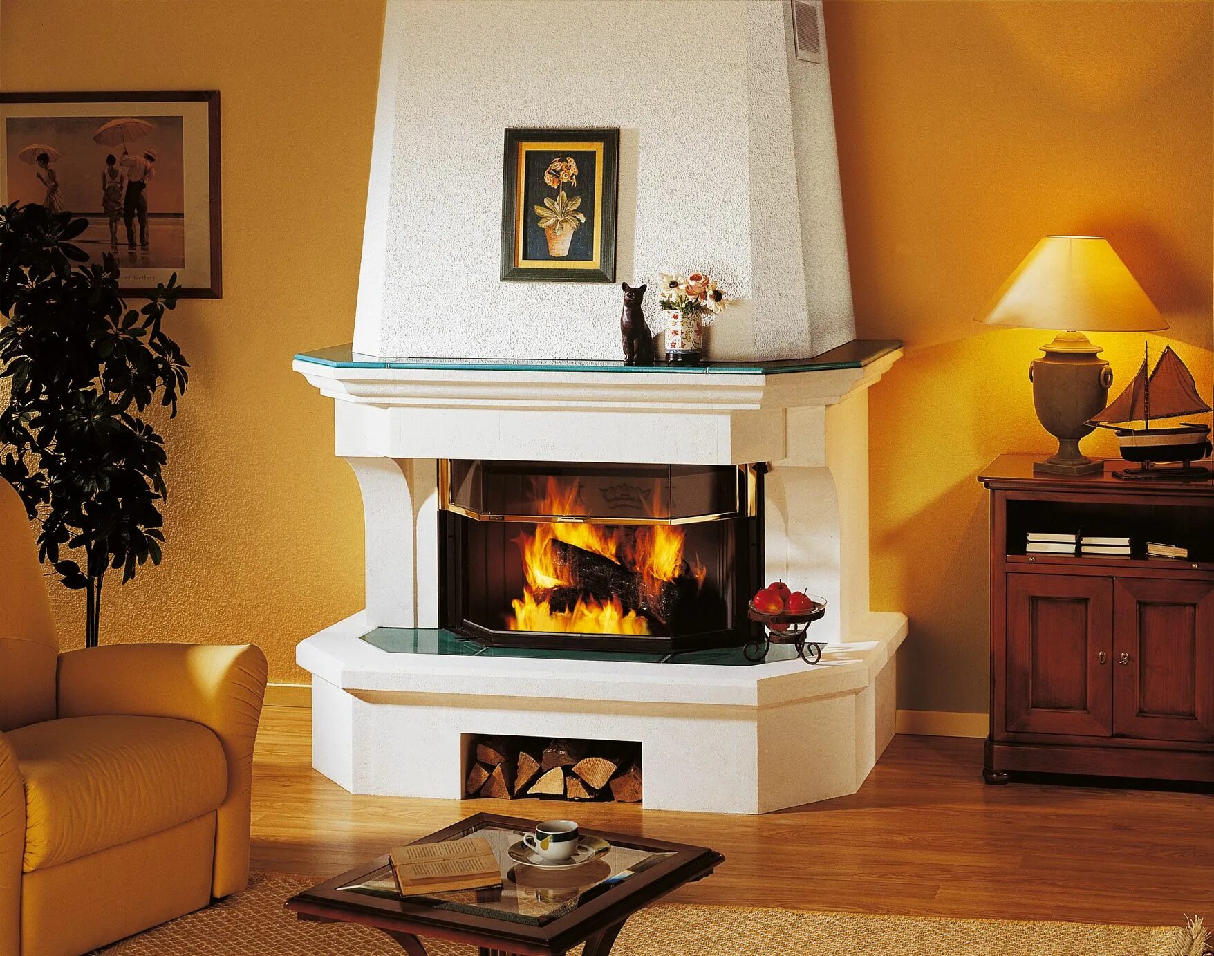 Как выглядит камин. Дровяная топка richard le droff gp 5102 elb a. Камин облицовка рондо. Красивые камины в интерьере. Камин настоящий.