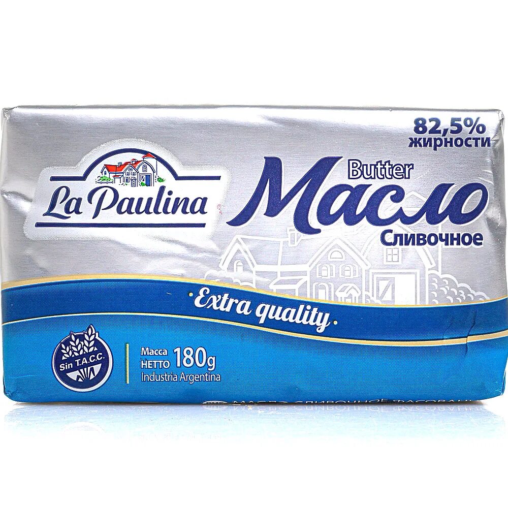 Масло сливочное la Paulina 82.5. Масло сливочное 82,5% 180г la Paulina. Масло сливочное la Paulina 82.5%, 400г. Ла Паулина масло сливочное 180г.