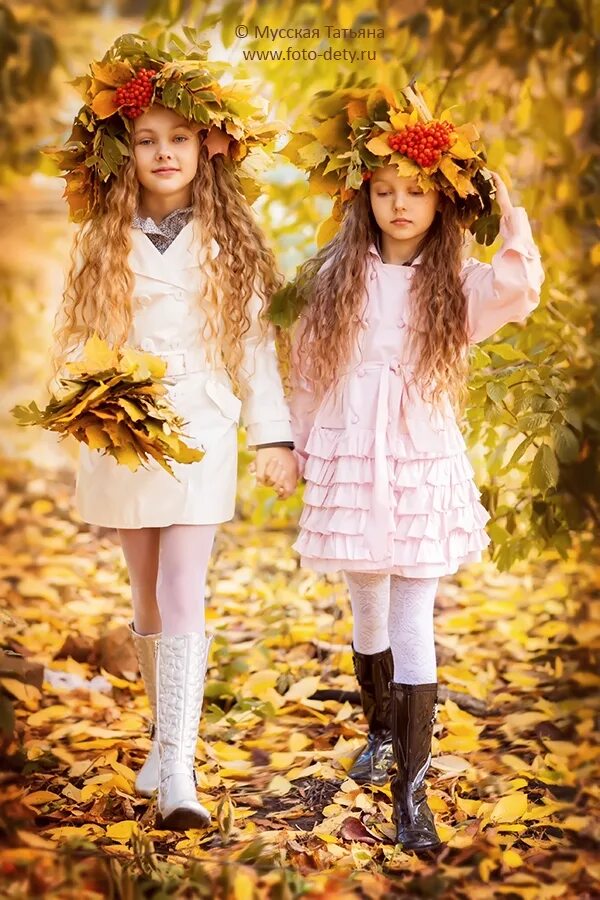бронзовое осень две сестры