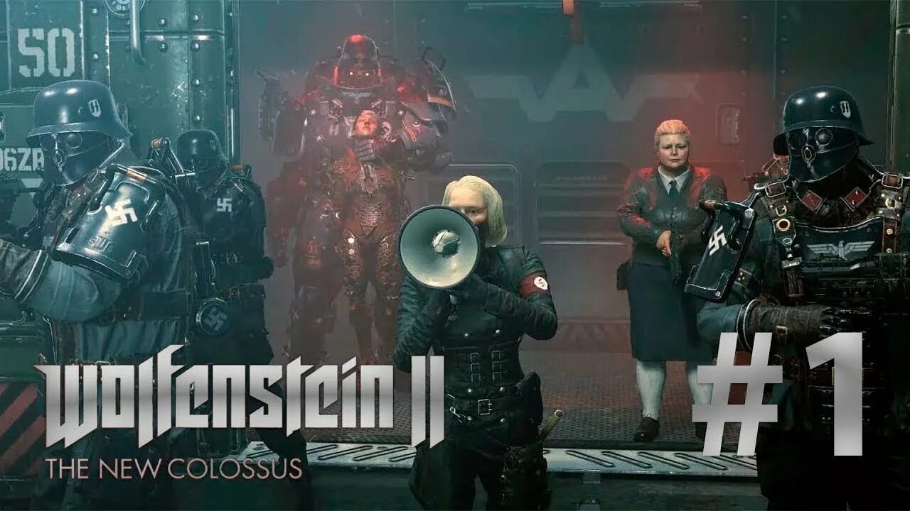 Wolfenstein ii the new colossus 1. Вульфинштейн Нью колосс. Wolfenstein 2 the New Colossus Бласковиц. Wolfenstein II the New Colossus прохождение. Wolfenstein II: the New Colossus для ютуба.