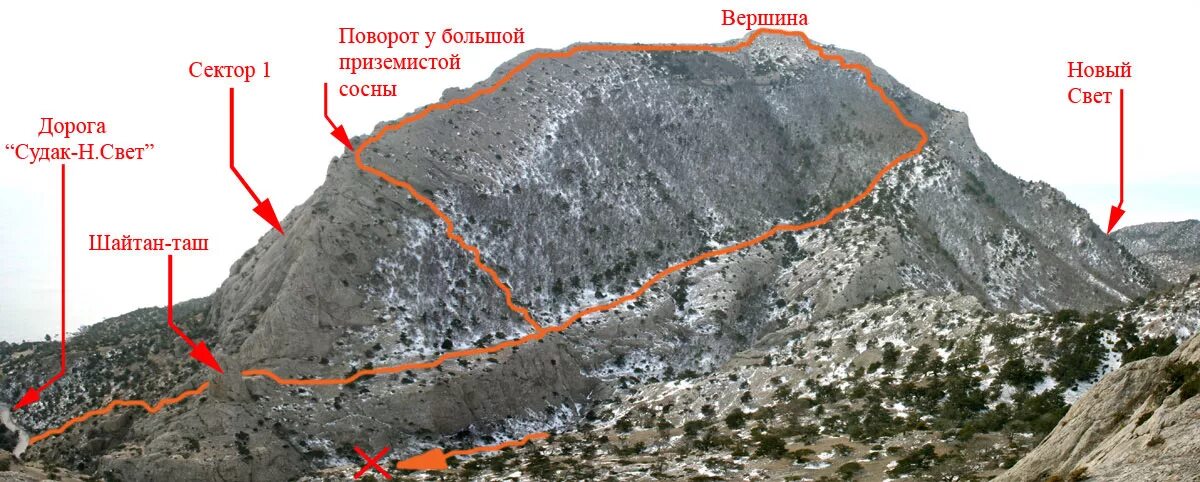 Маршруты нового света. Гора Сокол (куш-Кая). Гора Сокол Судак Пеший маршрут. Тропа на гору Сокол новый свет. Маршрут на гору Сокол новый свет.