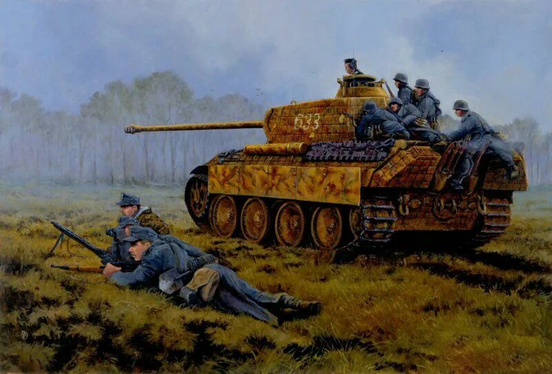 Ss tanks. Дэвид Пентланд художник. Pentland David. Восточный фронт. Пантеры картина. Немецкие танки. Танкист живопись.