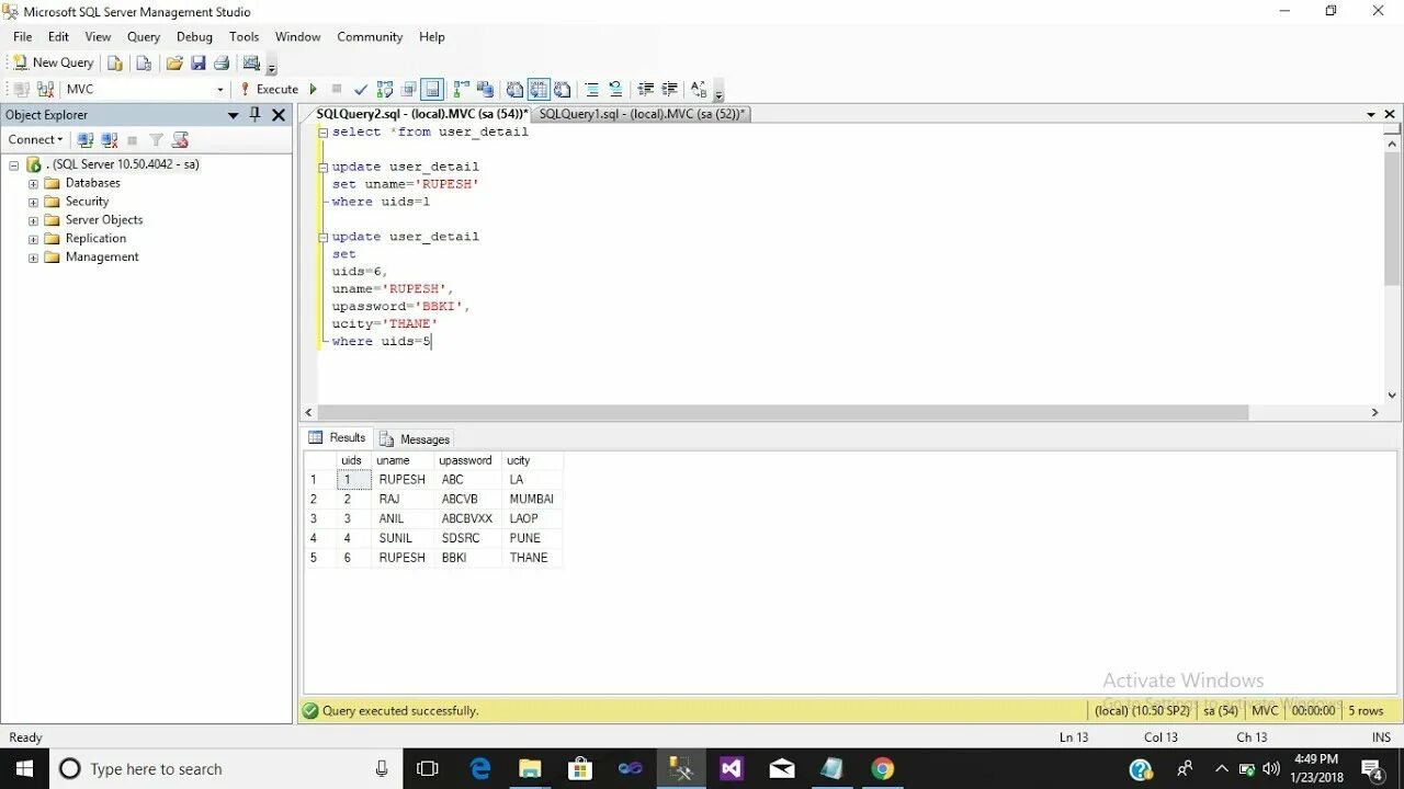 Cannot use object of type
