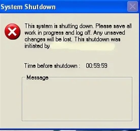 Shutdown 3600