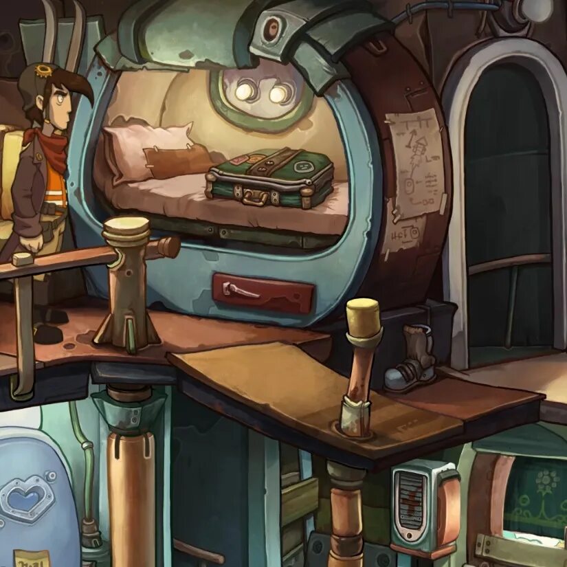 Дом Тони Deponia. Deponia игра. Эспрессо Депония. Кувак Депония 1.