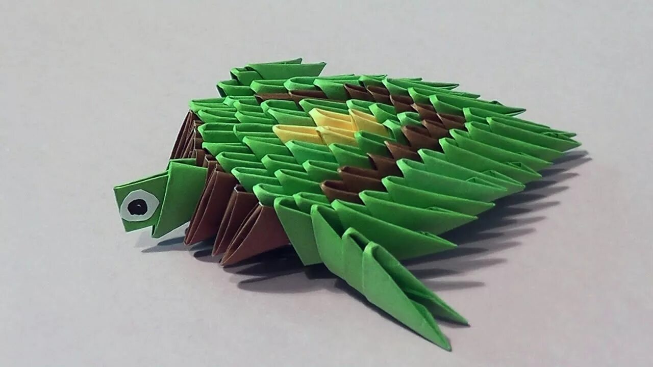 Игрушки из бумажных модулей