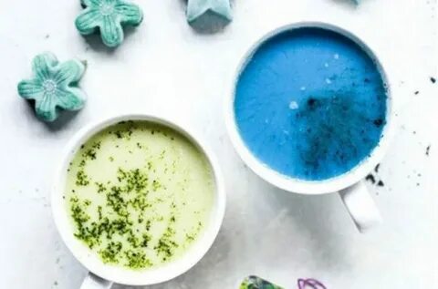 Blue matcha
