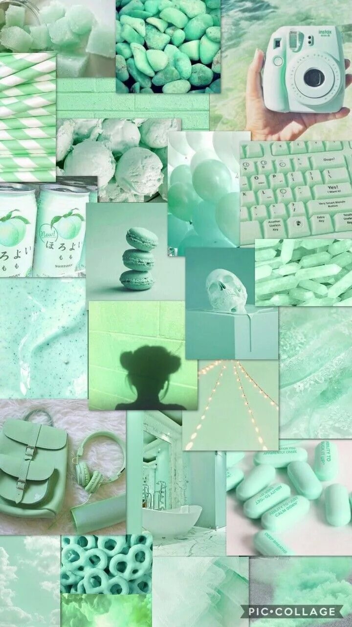 Минт грин цвет. Мятные сладости. Мятный коллаж. Игра мятный. Эстетика бирюзового.
