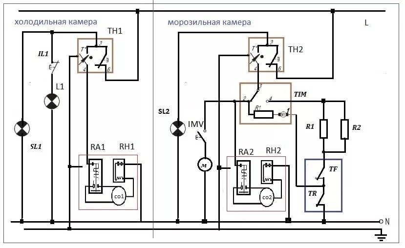 Подключение холодильника индезит. Схема подключения холодильного термостата. Схема подключения регулятора холодильника. Схема подключения терморегулятора к59 в холодильнике Стинол. Схема термостата к 59 для холодильника Стинол.