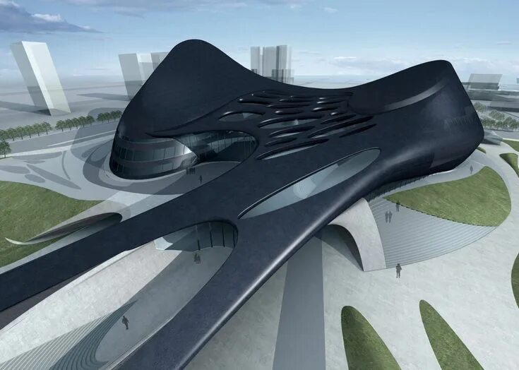 Gallery of Changsha Meixihu International Culture and Art Centre / Zaha Hadid Ar