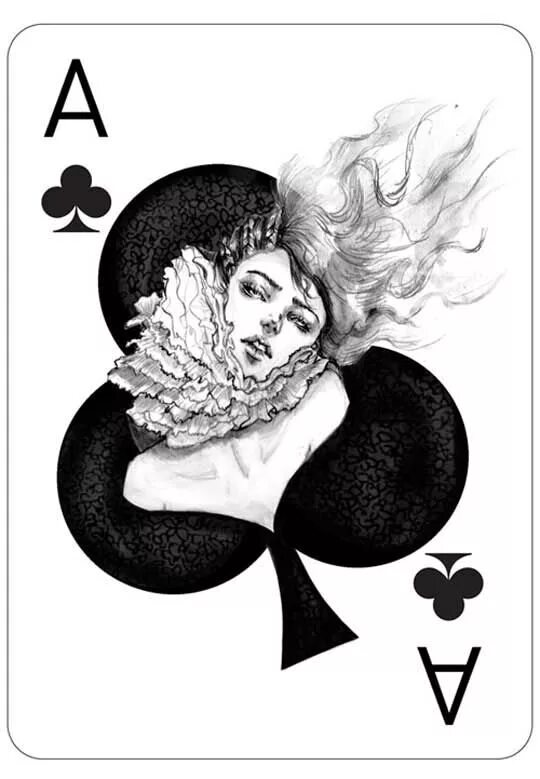 Как выглядит карта пиковой дамы Fashion Playing Cards Part 2 Playing cards design, Playing cards art, Card art