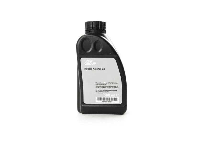 Трансмиссионные масла bmw. 83222413511 Axle Oil g2. Hypoid Axle Oil g2. BMW Hypoid Axle Oil g2 0.5л. 83222413511 BMW.