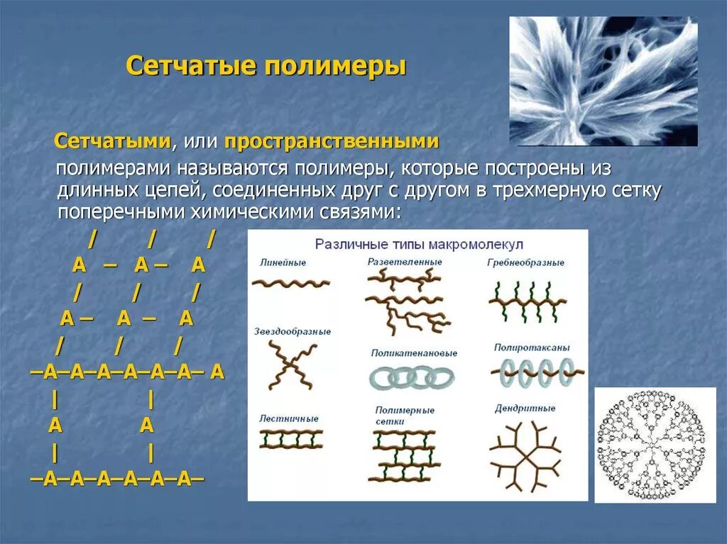 Сетчатая структура полимера. Сетчатое строение полимеров. Полимеры с сетчатой структурой примеры. Трехмерная сетчатая структура полимера.