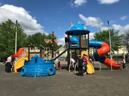 Парк коломенское детские площадки
