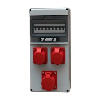 Щит с розетками ip54
