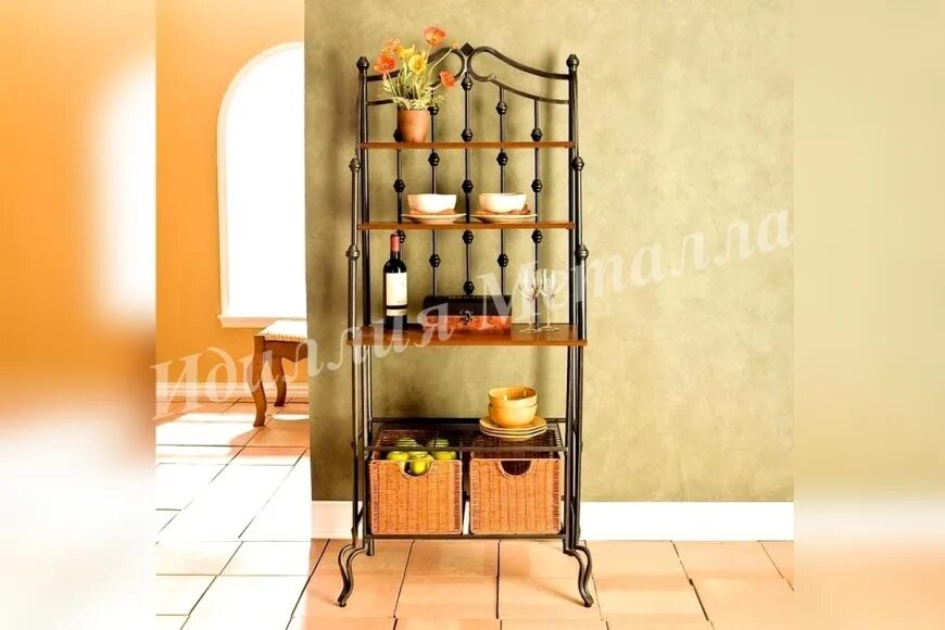 Этажерка для кухни. Этажерка для кухни металлическая. Кованый стеллаж для кухни. Этажерка деревянная для кухни.