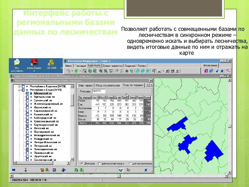 Гис образование республики коми. ГИС В Лесном хозяйстве. Геоинформационные технологии в Лесном хозяйстве. ГИС программы. Базы данных в Лесном хозяйстве.