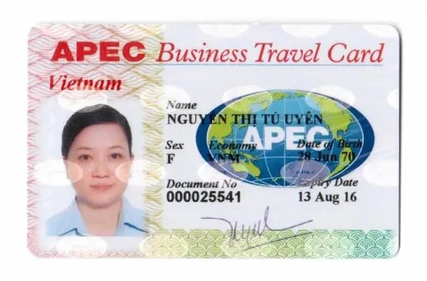 Карточка APEC. APEC Business Travel Card. Виза APEC что это. Карта APEC фото. Вьетнамские фамилии