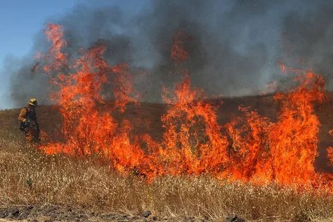 Fall fire