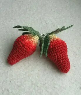 Клубника крючком