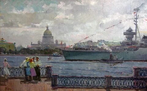 Ленинград картины советских художников