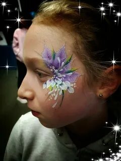 Аквагрим цветы