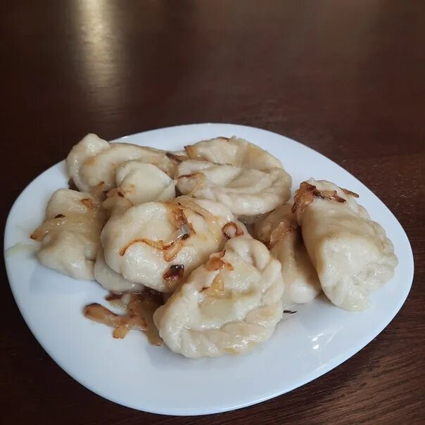 Вареники с капустой и грибами