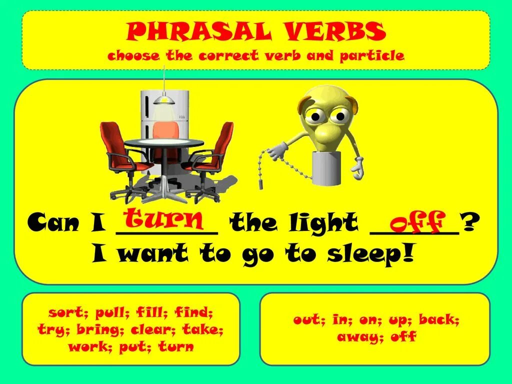 Choose the correct phrasal. Глагол to turn. Фразовый глагол turn. Phrasal verbs turn off. Turn up Phrasal verb.