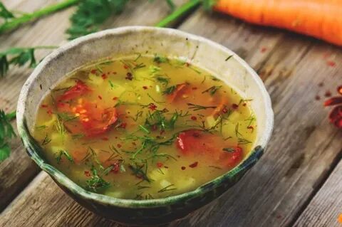 Суп с капустой и морковкой