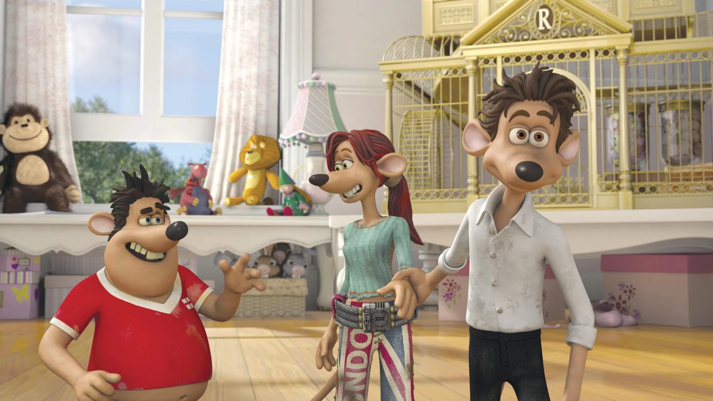 Flushed away. Смывайся Flushed away 2006. Смывайся Родди.