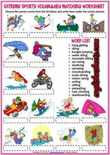 Sport activities examples