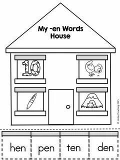My house worksheets for kids