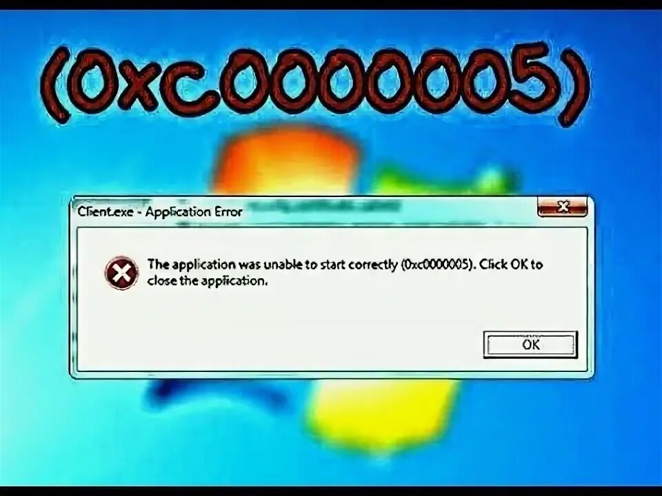 Main app error