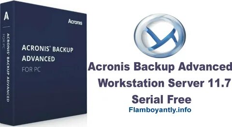 Acronis backup