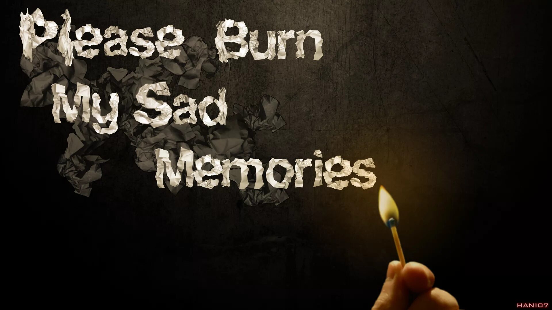 It s burning memory